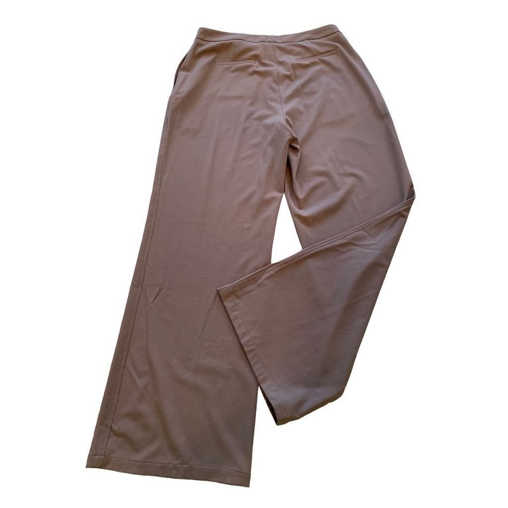 14‎ J.Jill Stretch Women's Gray Wide Leg Dress Pants Trousers 31" Inseam - Picture 6 of 7